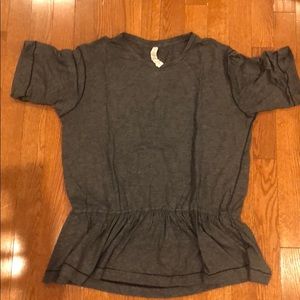 Lululemon striped peplum top